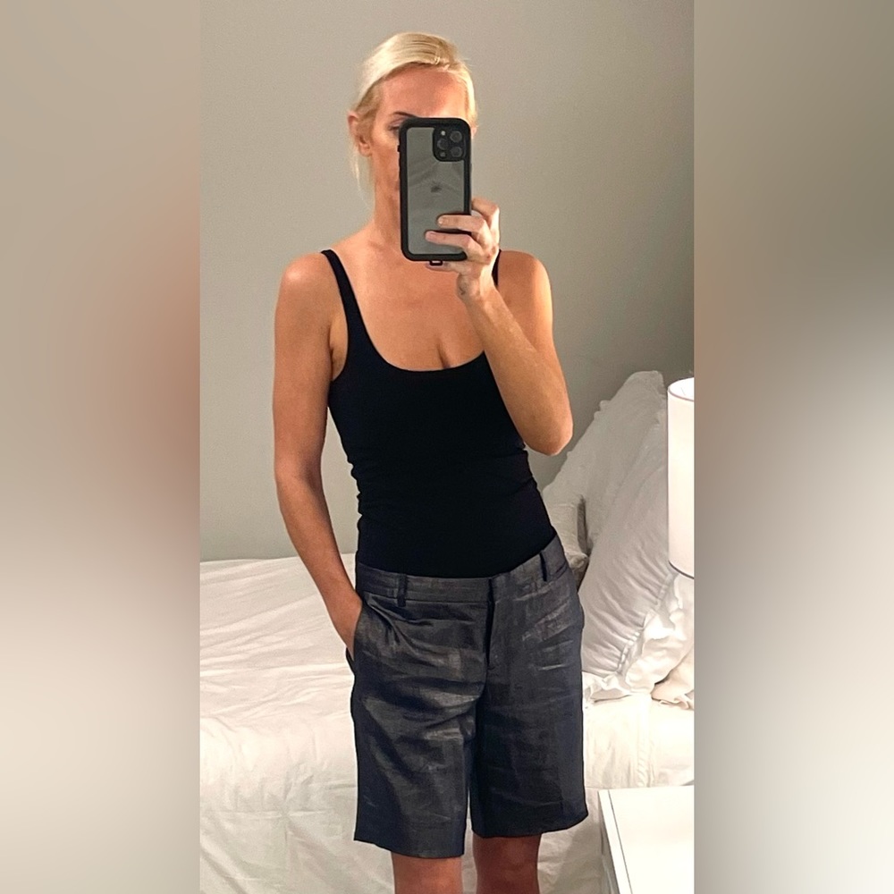 J Crew Collection, dressy Bermuda shorts, size 2